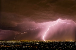 Εικόνα 3: Ξηρή Καταιγίδα (πηγή: http://bit.ly/2E94EEO)